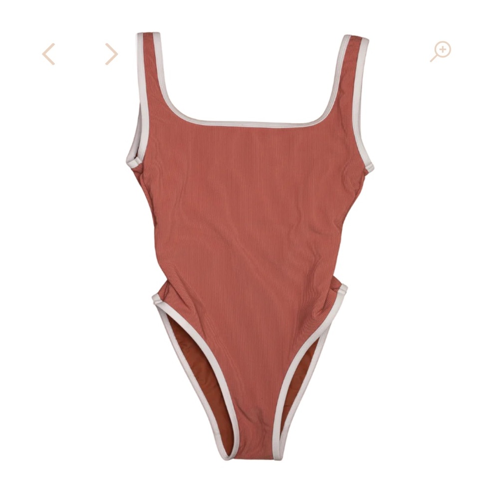 Ocean Isle one piece swimsuit- Sangria
